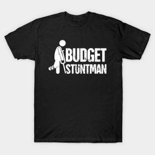 Stuntman - Funny Broken Foot Or Toe Gift T-Shirt